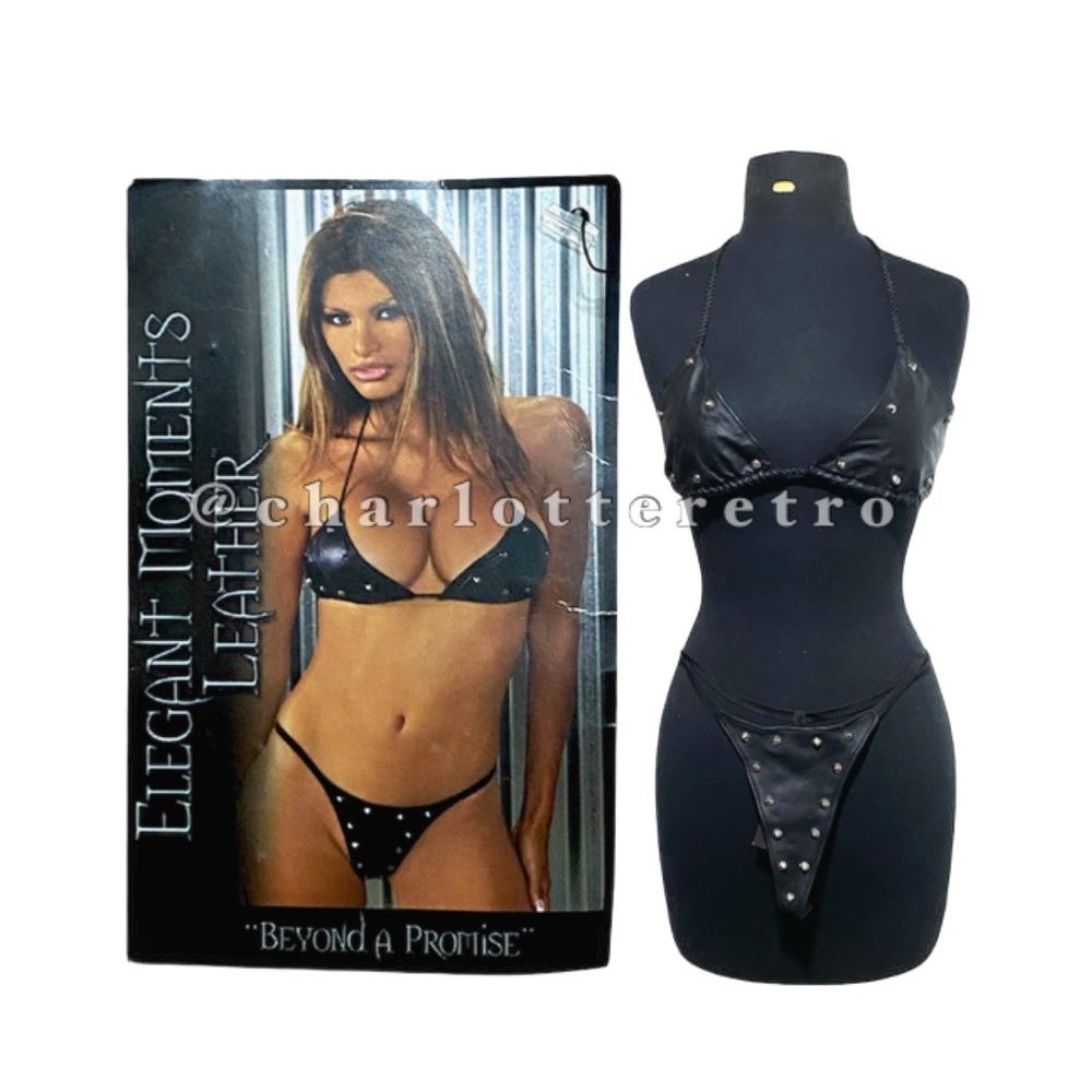 Elegant Moments Leather • Beyond a Promise • Studded String Bikini